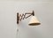 Mid-Century Danish Teak Scissor Wall Lamp from Le Klint 1