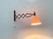 Mid-Century Danish Teak Scissor Wall Lamp from Le Klint 35