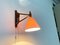 Mid-Century Danish Teak Scissor Wall Lamp from Le Klint 2