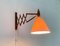 Mid-Century Danish Teak Scissor Wall Lamp from Le Klint 16