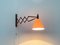 Mid-Century Danish Teak Scissor Wall Lamp from Le Klint 34