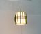 Mid-Century Wooden Cocoon Pendant 40