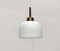 Mid-Century Danish Brass and Glass Pendant 18