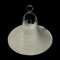 White Resin Pendant Lamp from Cristallux, Germany, 1970s 1