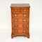 Antique Georgian Style Yew Wood Chest of Drawers, Image 2