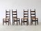 Ladder Back Dining Chairs, Set of 4, Image 1