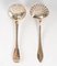 Sugar Sprinkling Spoons in Solid Silver, 19th Century, Set of 2, Image 4