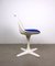 Table de Salle à Manger Tulipe Blanche & Chaises Pivotantes Modèle 115 par Maurice Burke pour Arkana, Angleterre, 1960s, Set de 5 14