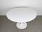 White Tulip Dining Table & Model 115 Swivel Chairs by Maurice Burke for Arkana, England, 1960s, Set of 5 5