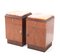 French Art Deco Walnut Nightstands or Bedside Tables, 1930s, Set of 2 7