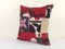 Red Suzani Patchwork Cushion Cover, Image 3
