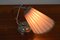 Lámpara de mesa Art Déco de cromo, años 30, Imagen 16