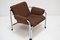 Mid-Century Chrome Armchair by Viliam Chlebo for Kodret Myjava, 1980s, Image 3