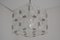 Lampe à Suspension Carrée Mid-Century en Verre Transparent par Kamenicky Senov, 1960s 2