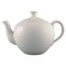 White Teapot by Axel Salto for Royal Copenhagen, 1960s, Image 1