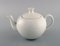 Weiße Teekanne von Axel Salto für Royal Copenhagen, 1960er 2