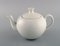 White Teapot by Axel Salto for Royal Copenhagen, 1960s 2