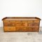 Vintage Industrial Pine Wooden Bakery Workbench with Drawer Unit, Image 9