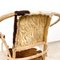 Vintage Amish Bentwood Cow Hide Chair 4