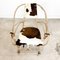 Vintage Amish Bentwood Cow Hide Chair 8