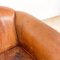 Vintage Puffy Sheep Leather Club Chair, Image 7