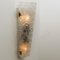 Textured Murano Glass Sconces or Wall Lights, 1960s, Set of 2 9