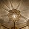 Large Amber Bubble Glass Chandelier by Helena Tynell for Limburg, 1960s, Image 12