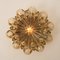 Amber Glass Wall Light Sconce by Helena Tynell for Glashütte Limburg, Image 6