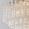 Large Ballroom Chandelier Flush Mount with 130 Blown Glass Tubes from Doria 4