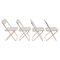 Acrylic Glass Plia Chairs in the Style of Giancarlo Pirettis, 1970s, Set of 4 1
