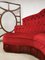 Vintage Moulin Rouge Ecksofa aus Samt 5