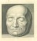 John Hall, Kopf eines Mannes, Original Radierung, 1810 1