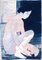 Marbled Ukiyo-E of Nude Figure Inspired by Hashiguchi Goyo, 2021, Image 1