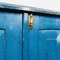 Vintage Pantry Cabinet in Blue 13
