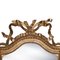 Espejo estilo Regency neoclásico de metal dorado y madera tallada a mano, años 70, Imagen 3