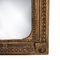 Espejo estilo Regency neoclásico de metal dorado y madera tallada a mano, años 70, Imagen 5