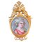 French Miniature Portrait Brooch in Gold, Late 1700s 1