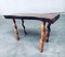 Brutalist Style Handcrafted Oak & Grape Wood Side Table, 1950s, Image 3