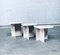 Travertine Side Tables, 1980s, Italy, Set of 3 18