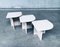 Travertine Side Tables, 1980s, Italy, Set of 3 15