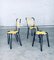 Belgian Spaghetti Chair & Stool Set, 1950s, Set of 3, Image 5