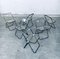 Plia Folding Chairs by Giancarlo Piretti for Anonima Castelli, Italy, 1960s, Set of 6 17