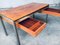 Burl Wood Desk in Style of Milo Baughman, 1970s, Image 4