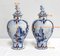 Delft Earthenware Vases from Royal Delft, Early 20th Century, Set of 2 30