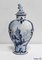 Delft Earthenware Vases from Royal Delft, Early 20th Century, Set of 2 3