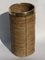 Mid-Century Rattan and Brass Umbrella Stand 4