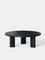 Runder Galta Tisch aus schwarzer Eiche von Kann Design 1