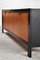 Large Graphic Brutalist Credenza in Black & Stained Oak by Tobia & Afra Scarpa, Belgium, 1970s 10