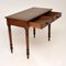 Antique Victorian Leather Top Writing Table / Desk 7