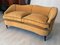Italienisches Mid-Century 2-Sitzer Sofa aus gelbem Samt, 1950er 7